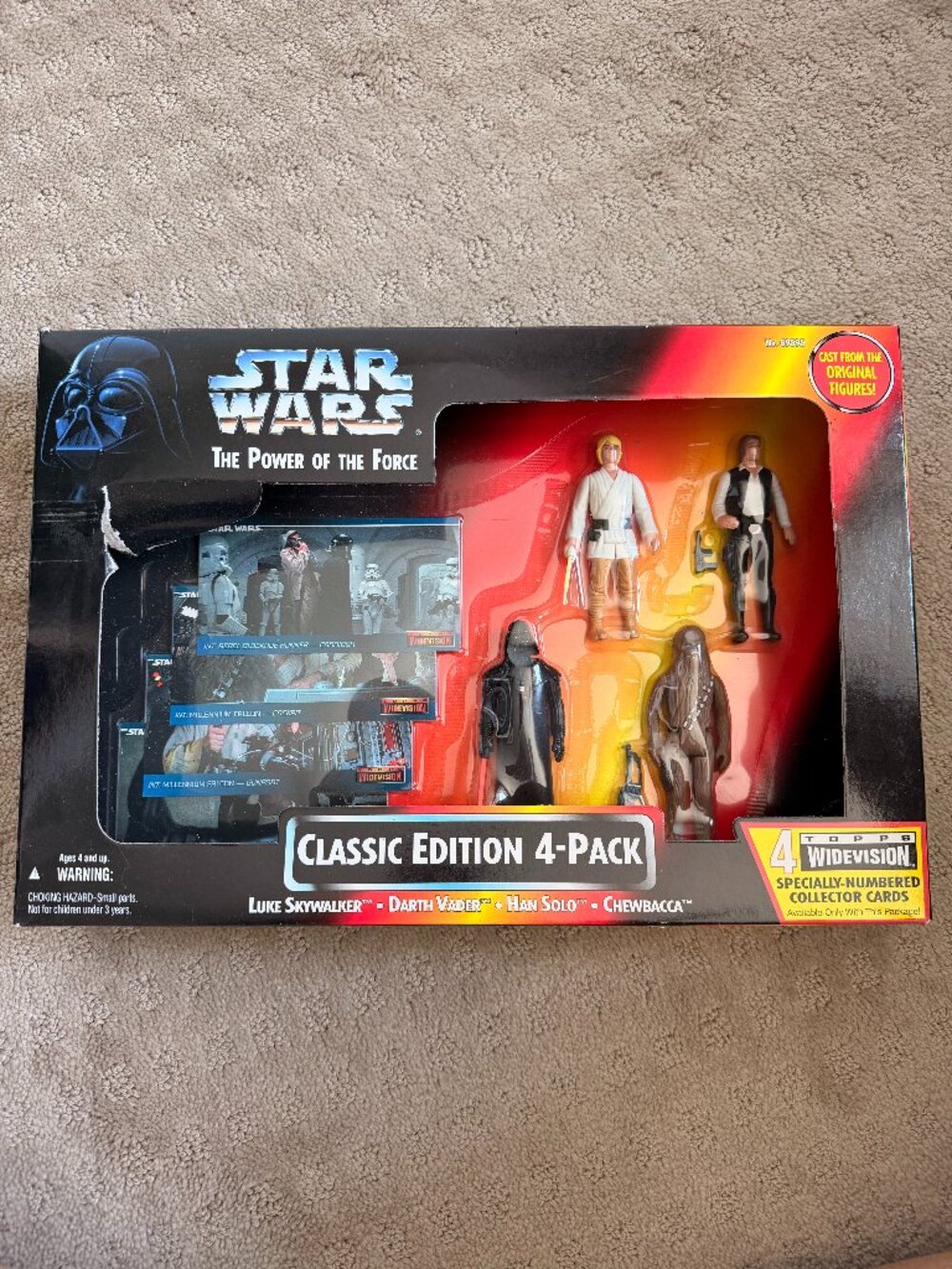 Star Wars Power of The Force 1995 Classic Edition 4-pack Kenner No. 69595 NIB!